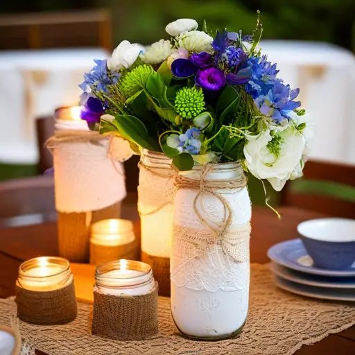 Wedding Table Decoration Ideas On A Budget - Groenerekenkamer