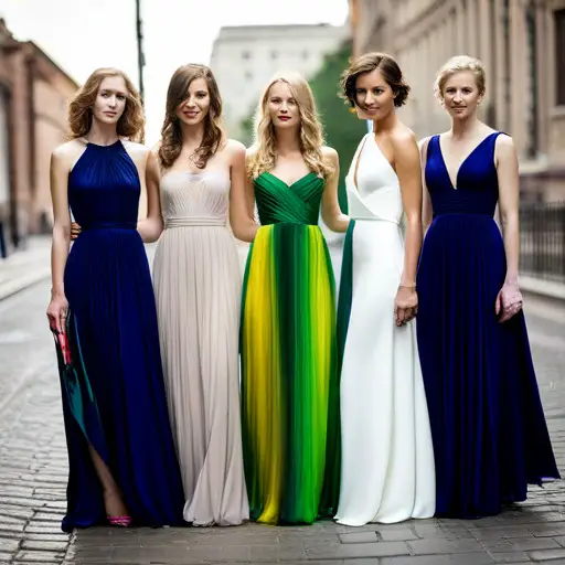 Unique Bridesmaid Dresses Ideas - Groenerekenkamer