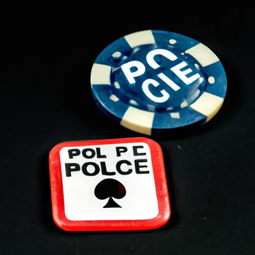An image capturing the juxtaposition of a police officer's badge and a poker chip, symbolizing the ethical dilemma of law enforcement, sparking a conversation about police integrity and potential misconduct