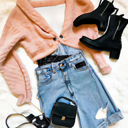 An image showcasing a stylish casual outfit perfect for a dinner date