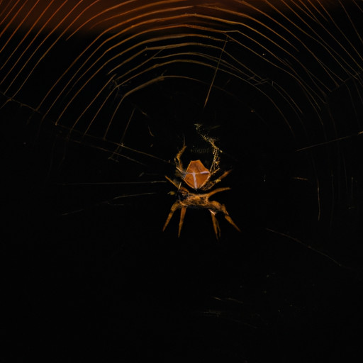 An image depicting a spider weaving an intricate web, symbolizing manipulative individuals