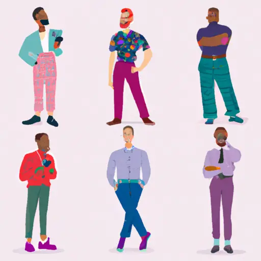 An image showcasing a diverse group of confident, short men joyfully engaging with attractive partners on a dating app