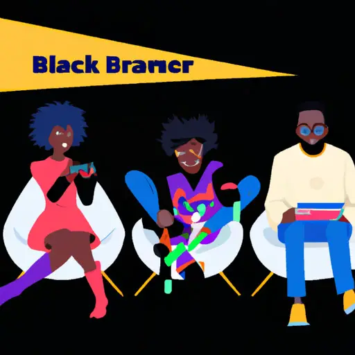 An image showcasing a diverse group of stylish Black nerds engaging in fun activities like playing video games, discussing comics, and bonding over shared interests, emphasizing the inclusivity and excitement of the best dating apps for Black nerds