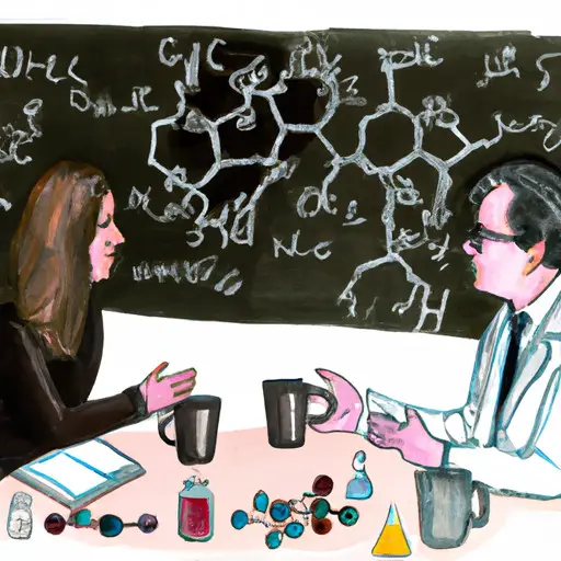 An image capturing the essence of dating for scientists