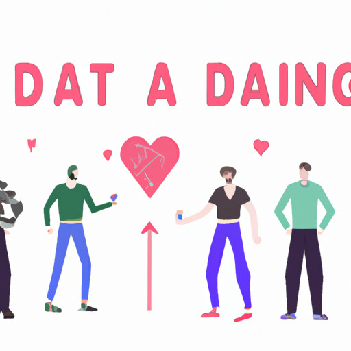 An image featuring a group of diverse, confident short guys happily engaged in conversation with their equally diverse and happy partners, all met through a dating site, showcasing the success of dating sites for short men