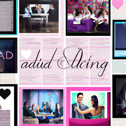 An image featuring a collage of different screens, displaying the diverse range of dating websites designed exclusively for widows