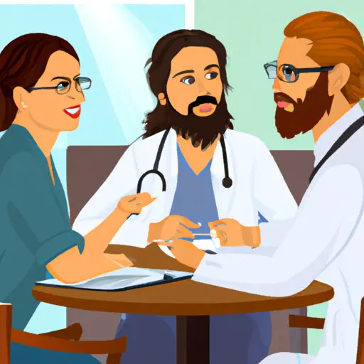 An image featuring a couple at a cozy café, engrossed in a conversation as the doctor passionately describes a medical procedure, while the partner listens intently, their eyes sparkling with genuine curiosity and admiration