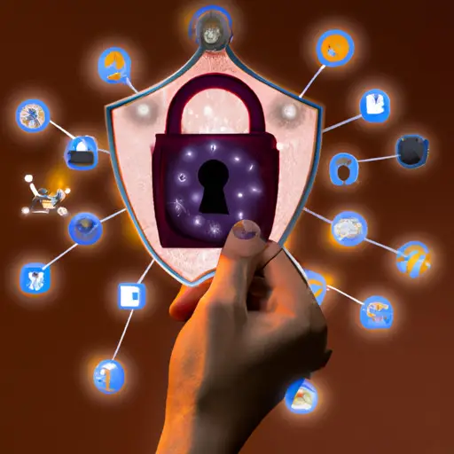 An image showcasing a locked padlock, symbolizing social media privacy settings