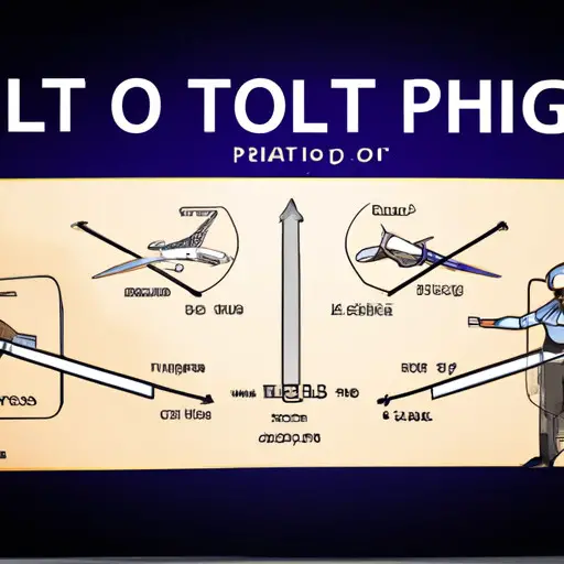 An image showcasing a commercial pilot's journey through rigorous training and education