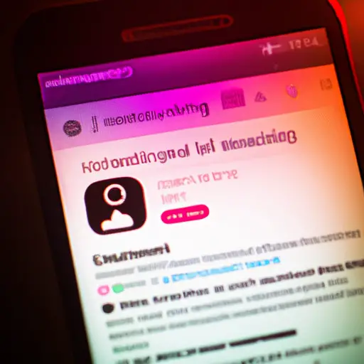 An image showcasing a smartphone screen displaying the Instagram app, with a user reporting a threat through the platform's reporting feature