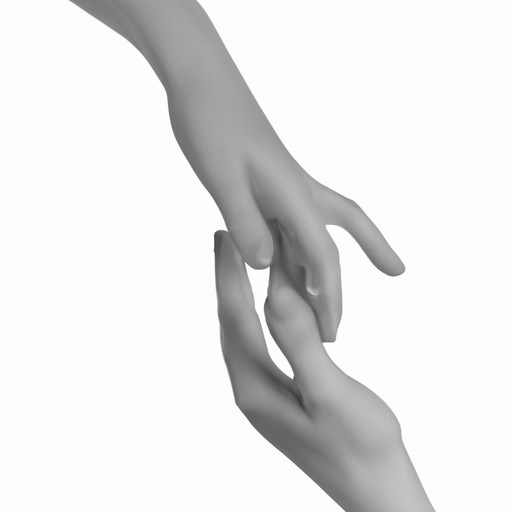 An image featuring two hands holding each other tightly, symbolizing unwavering support