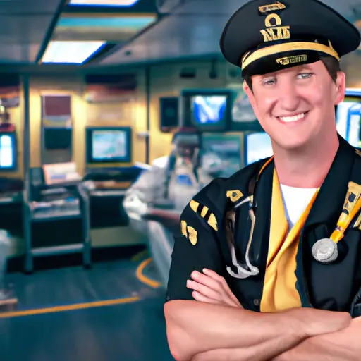 An image showcasing a smiling UPS pilot, surrounded by a vibrant backdrop of doctors, nurses, and medical equipment