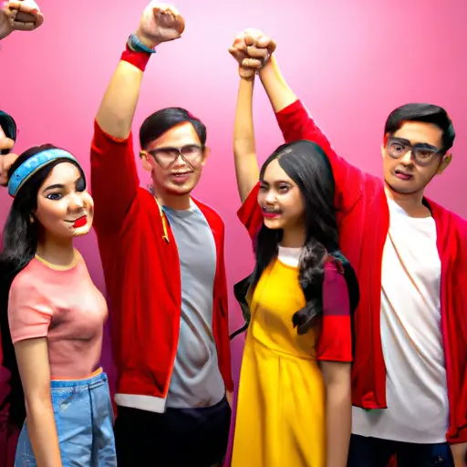 An image of a diverse group of individuals, each exuding confidence and passion in their unique interests, showcasing a range of fashion styles, from retro to trendy, challenging the conventional image of a nerd