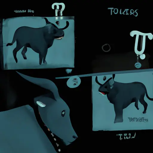 An image showcasing a Taurus' disdain for indecisiveness, featuring a frustrated Taurus gazing at two contrasting paths—one cluttered with indecisive symbols while the other showcases stability and clarity