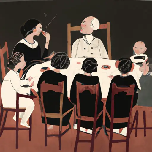 An image depicting a family sitting at a dinner table, where the mother is engaged in a lively conversation with the siblings, while the protagonist is shown at the edge, unnoticed, symbolizing the complex dynamics of favoritism within families