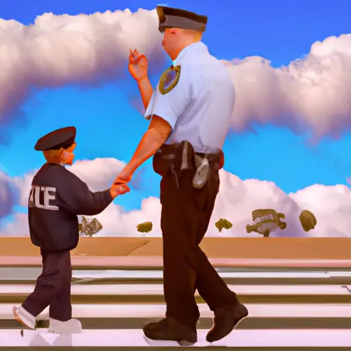 An image that captures the essence of personal fulfillment as a police officer