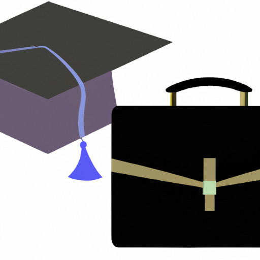 An image showcasing a graduation cap and a briefcase side by side, symbolizing Elite Singles' high standards