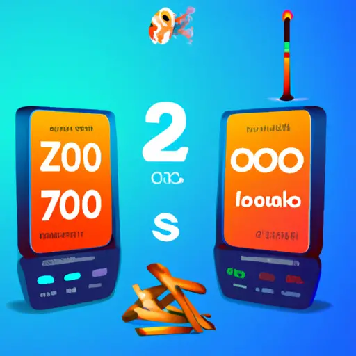 An image showcasing two sets of scales, one representing Zoosk and the other Match, with Zoosk's side tilted higher, symbolizing better value for money