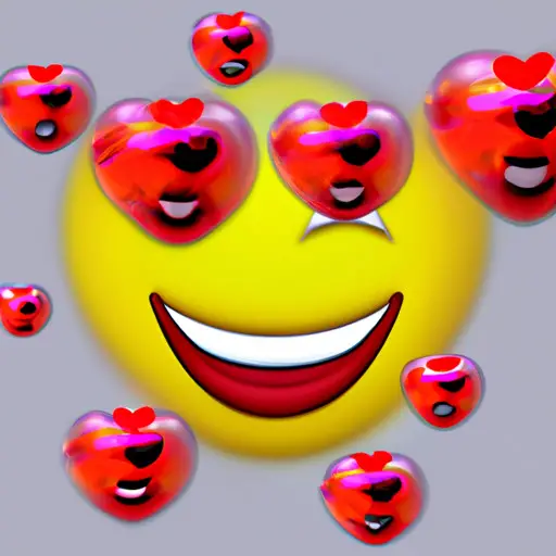 An image that captures the essence of the Smiling Face With 3 Hearts emoji, showcasing its symbolism and significance