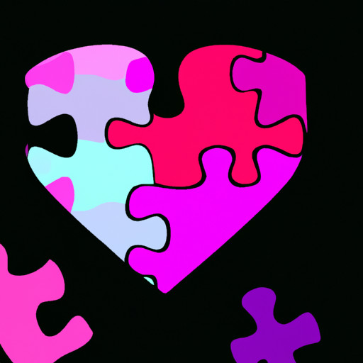 An image depicting a broken heart-shaped puzzle, with one missing piece symbolizing the devastating impact of side chicks on relationships