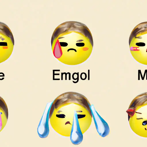 An image showing a person sending the 😂 emoji with tears streaming down their face, while others around them look confused, highlighting the common misinterpretations of this emoji