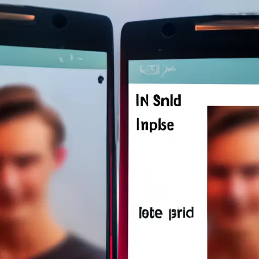 An image featuring a smartphone screen split in half to showcase a poorly optimized Tinder profile on one side (blurry photo, incomplete bio) and a perfectly optimized one on the other (crisp photo, witty bio)