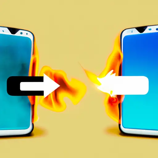 An image highlighting a smartphone screen split into two sides: one displaying a diverse group of individuals swiping left or right, and the other showing a matching connection, symbolized by a spark and a heart