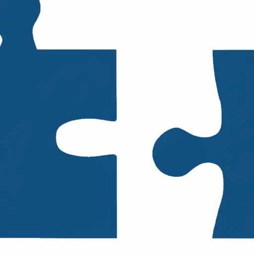 An image depicting two intertwined puzzle pieces, each representing a different perspective