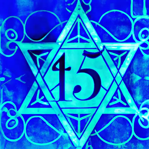 An image showcasing the spiritual and religious symbolism of numbers