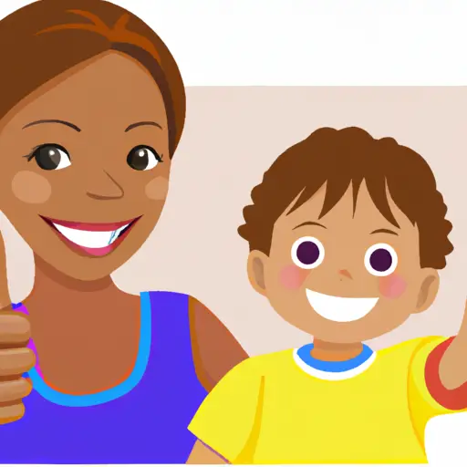 An image depicting a parent and child engaging in a fun activity together, showcasing the child's positive behavior and the parent's encouragement