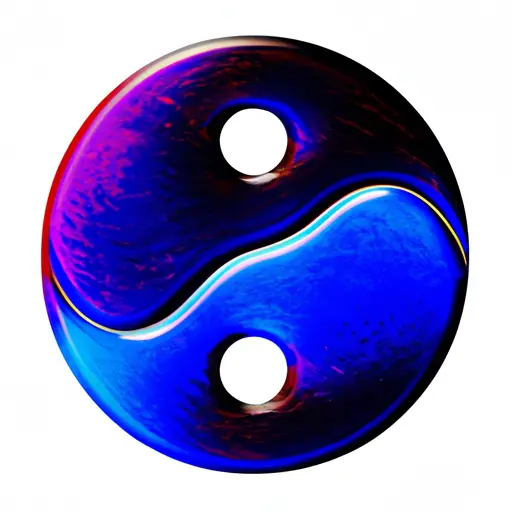 An image showcasing a vibrant yin-yang symbol, delicately balanced with diverse elements representing opposite attraction
