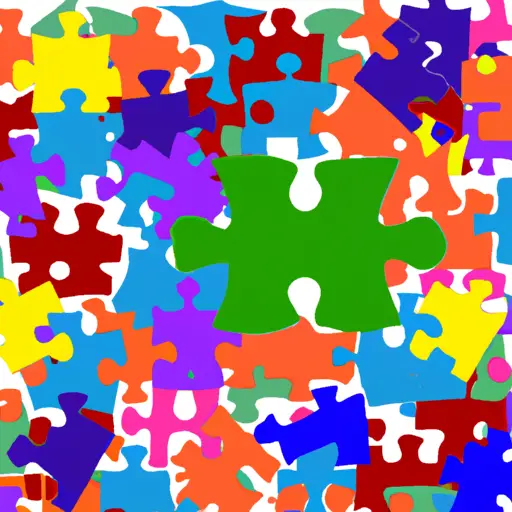 An image capturing the essence of men's lies, depicting a perplexing jigsaw puzzle with mismatched pieces, symbolizing the complex nature of deception