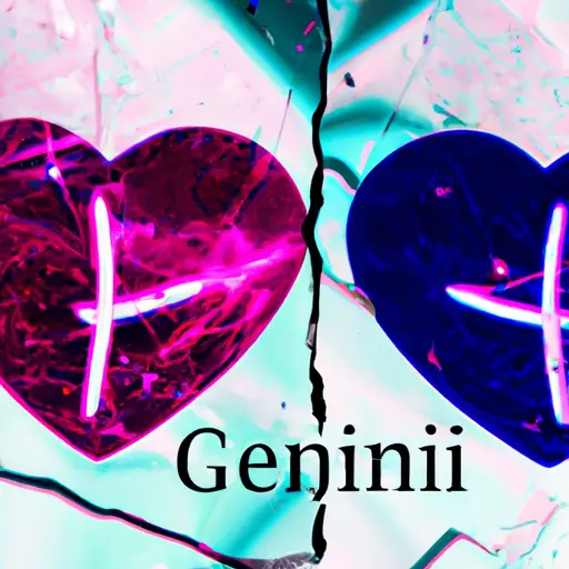 An image showcasing a restless Gemini's struggle with commitment in dating