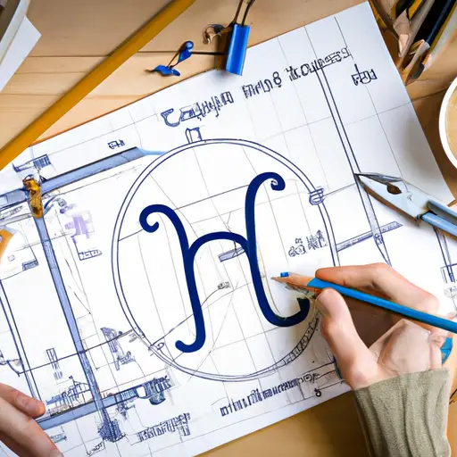 An image showing a determined Capricorn zodiac sign confidently sketching blueprints for innovative structures, surrounded by architectural tools and engineering equipment, symbolizing their ideal careers in engineering and architecture